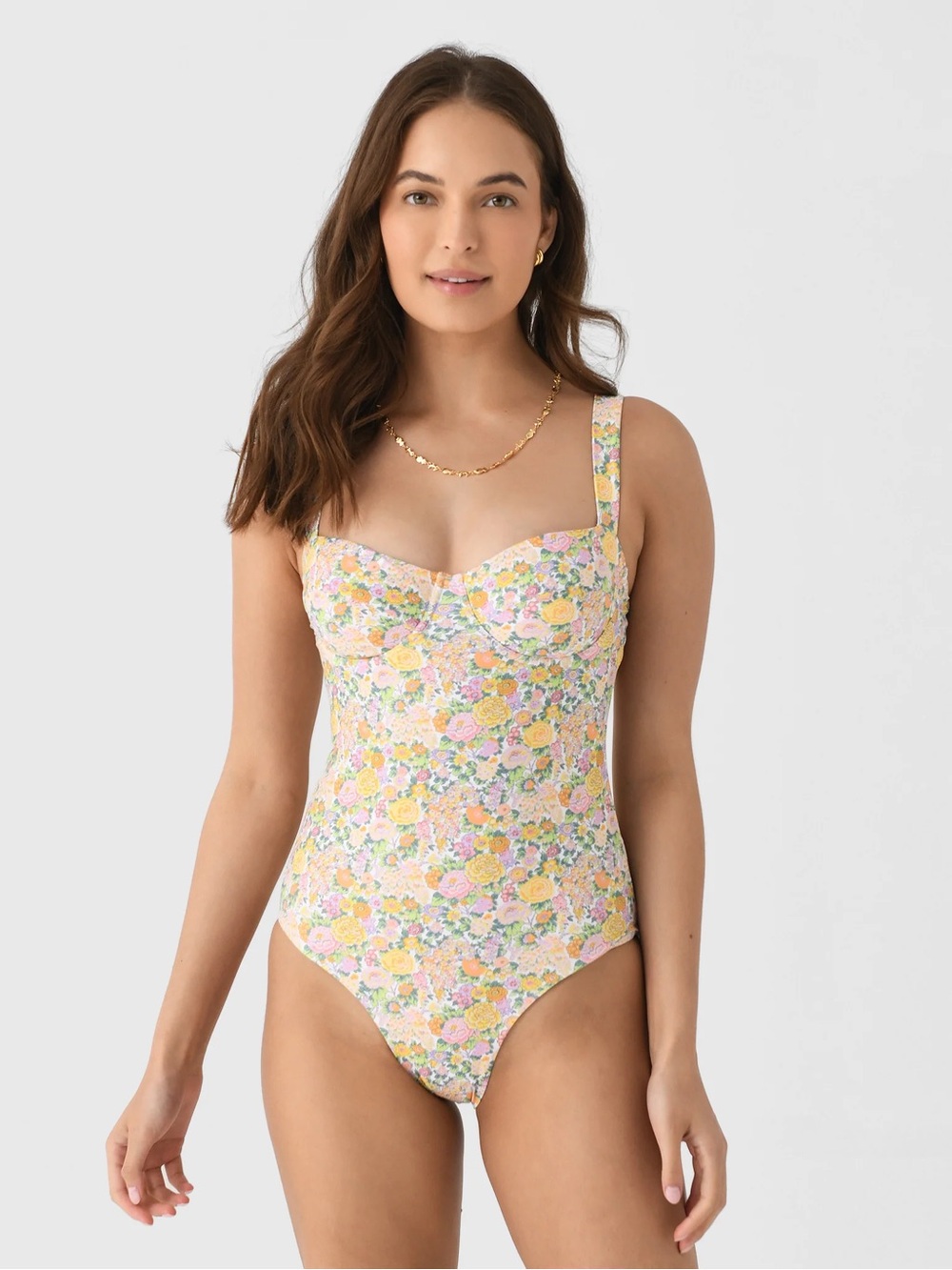 Minnow Swim NWT Women's Elysian Day One-Piece Swimsuit XL